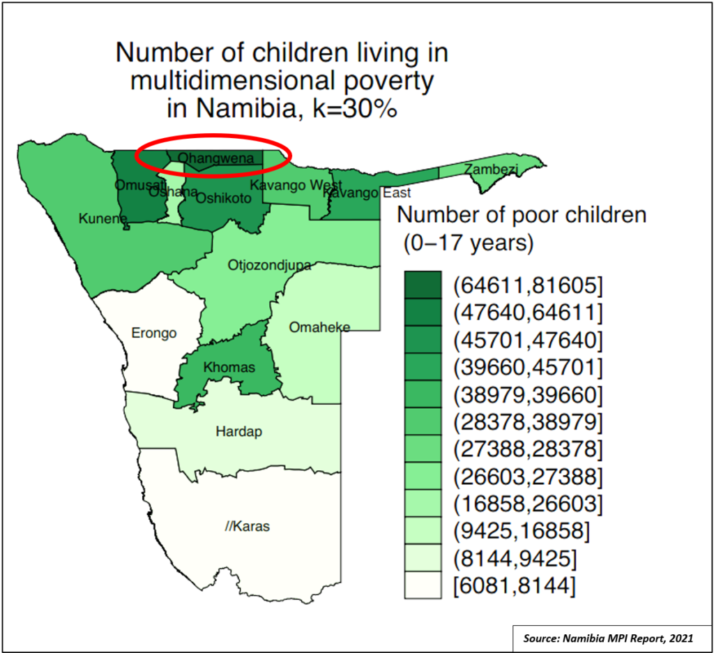 Namibia Impoverished Children